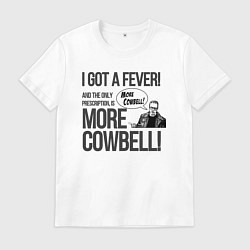 Мужская футболка I got a fever and the only prescription is more co