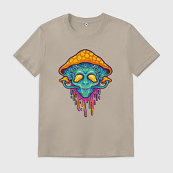 Мужская футболка Грибной пришелец