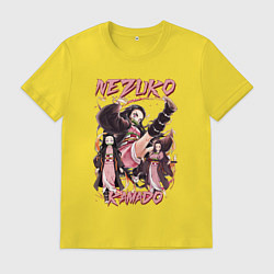 Мужская футболка Клинок рассекающий демонов Nezuko Kamado