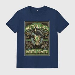 Мужская футболка Metallica - North Dakota playbill