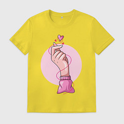 Мужская футболка Сердечко