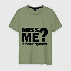 Мужская футболка Miss me? Moriarty