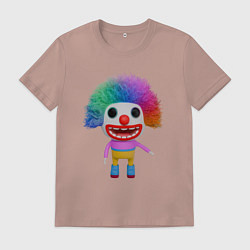 Мужская футболка Cartoon clown colorful