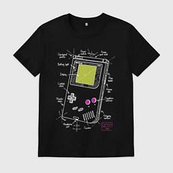 Мужская футболка Game boy console project
