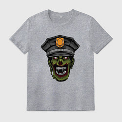 Мужская футболка Зомби полицейский