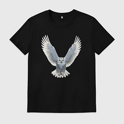 Мужская футболка Сова с расправленными крыльями