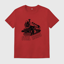 Мужская футболка Паровоз в перспективе