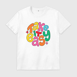 Мужская футболка Будь проще