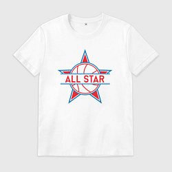 Мужская футболка All-star basketball