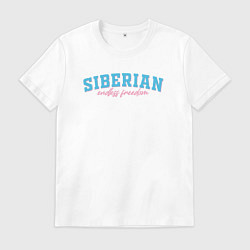 Мужская футболка Siberian endless freedom