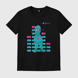 Мужская футболка Любовь к музыке