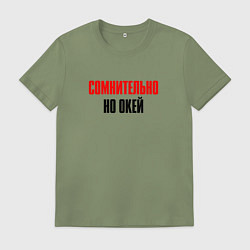 Мужская футболка Сомнительно, но окей
