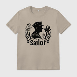 Мужская футболка Моряк с морской звездой