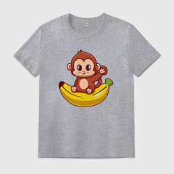 Мужская футболка Банановый приветик