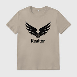 Мужская футболка Крылатый риелтор