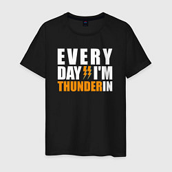 Мужская футболка Thunder in