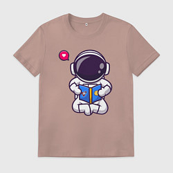 Мужская футболка Космический читатель
