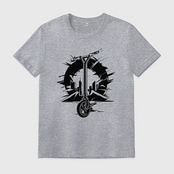 Мужская футболка Самокат энергия города