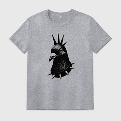 Мужская футболка Панк голубь