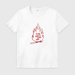 Мужская футболка Fire Walk With Me