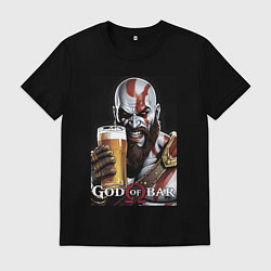 Мужская футболка Kratos - god of bar