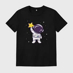 Мужская футболка Звёздный астронавт