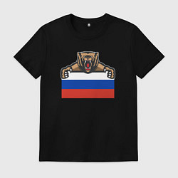 Мужская футболка Russian bear