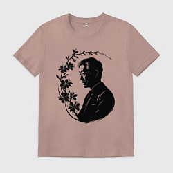 Мужская футболка Мастер волшебных цветов Миядзаки