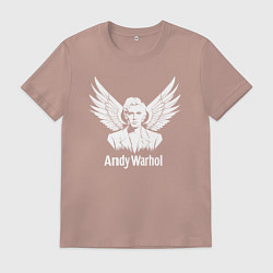 Мужская футболка Энди Уорхол с ангельскими крыльями