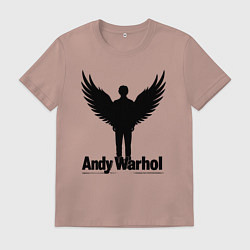Мужская футболка Крылатый Энди Уорхол