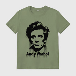 Мужская футболка Молодой Энди Уорхол