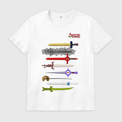 Мужская футболка Adventure time swords
