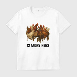Мужская футболка Двенадцать злых куриц