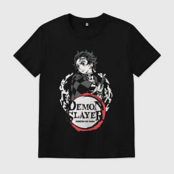 Мужская футболка Тандзиро кун
