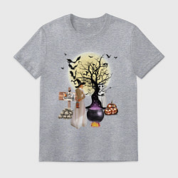 Мужская футболка Полнолуние в Хэллуин