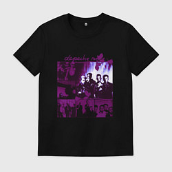 Мужская футболка Depeche Mode in violet