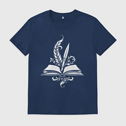 Мужская футболка Вдохновение в строках