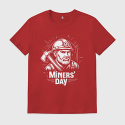 Мужская футболка День шахтера