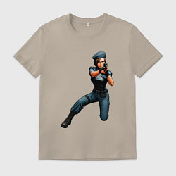 Мужская футболка Джилл Валентайн Resident Evil