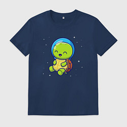 Мужская футболка Черепашка в космосе