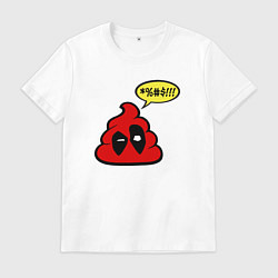 Мужская футболка Deadpool shit
