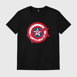 Мужская футболка Дэдпул был здесь