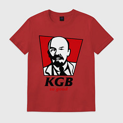 Футболка хлопковая мужская KGB: So Good, цвет: красный