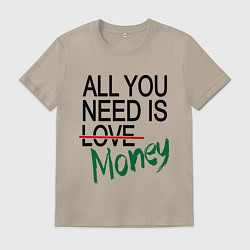 Мужская футболка All you need is money