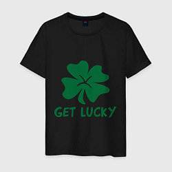 Мужская футболка Get lucky