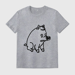 Мужская футболка Pig