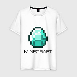 Мужская футболка Minecraft Diamond