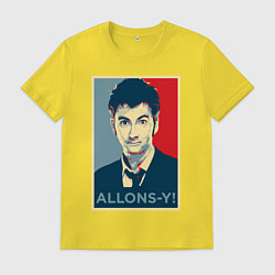 Мужская футболка Allons-y Poster