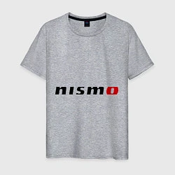 Футболка хлопковая мужская Nismo, цвет: меланж