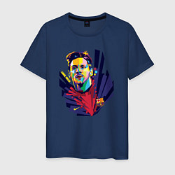 Мужская футболка Messi Art